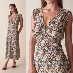 DOEN TAHLIA DRESS In Arbor Floral, Size S, brand new, never worn.